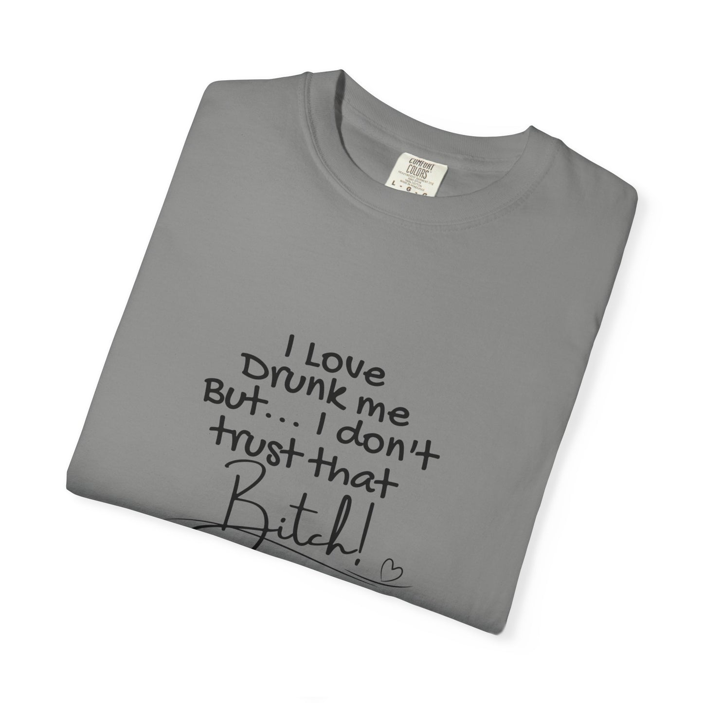 Funny Quote T-Shirt, I Love Drink Me, Casual Humor Shirt, Gift for Friends, Party Tee, Unisex Joke Apparel