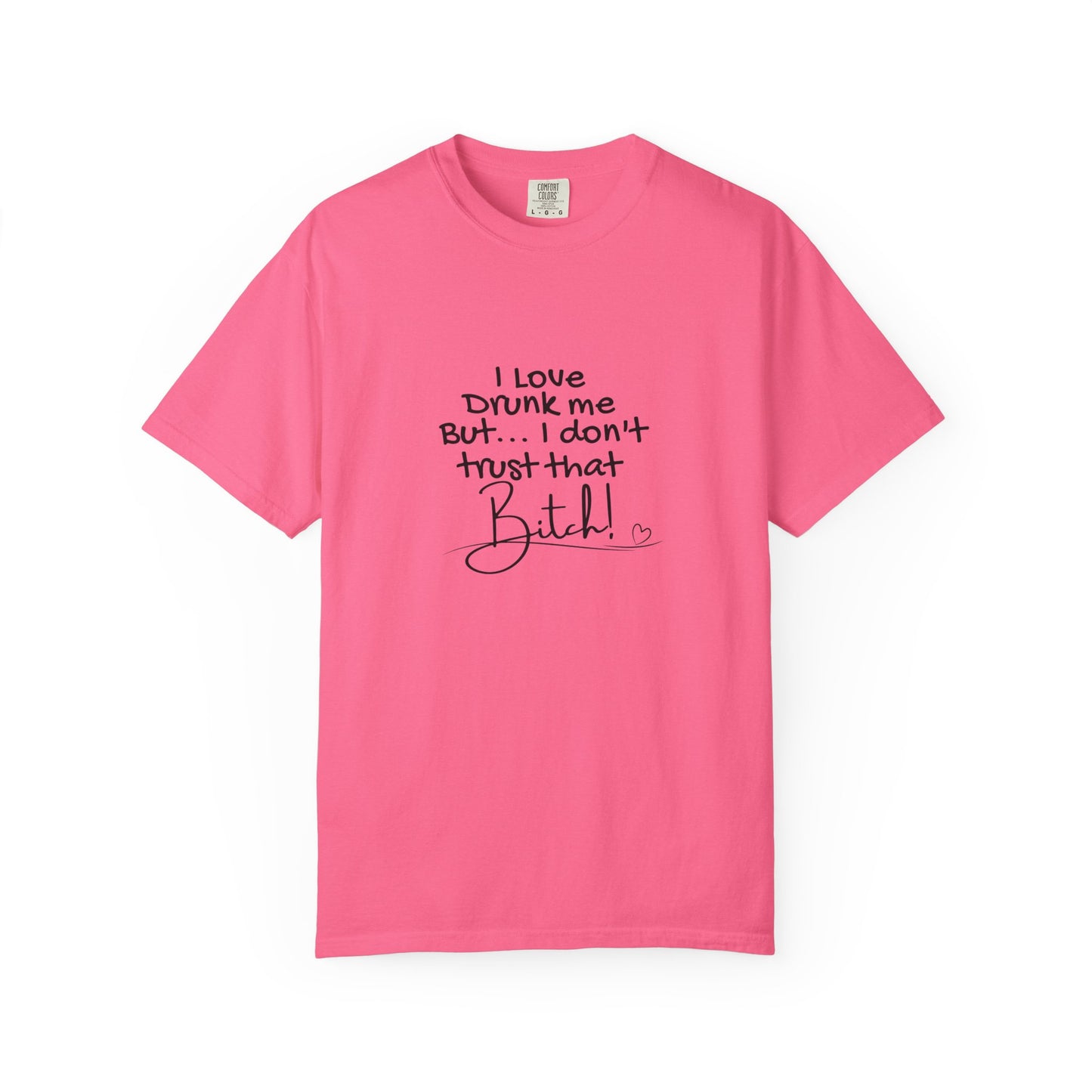 Funny Quote T-Shirt, I Love Drink Me, Casual Humor Shirt, Gift for Friends, Party Tee, Unisex Joke Apparel