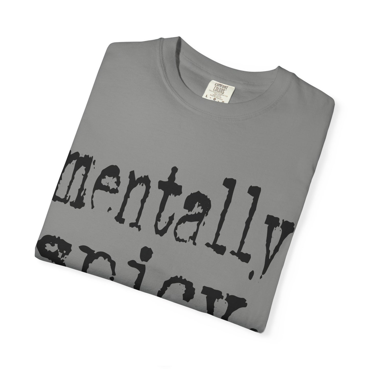 Mentally Spicy Unisex T-Shirt - Funny Cotton Tee, Gift for Mental Health Awareness, Casual Wear, Self-Care Fashion, Everyday Comfort