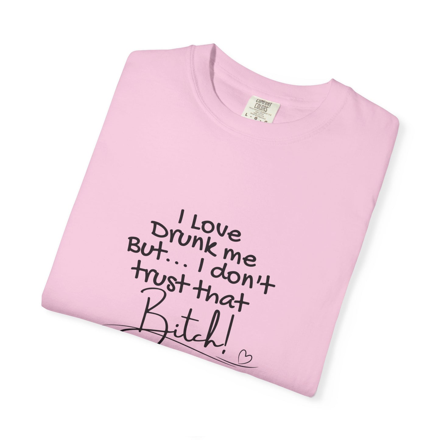 Funny Quote T-Shirt, I Love Drink Me, Casual Humor Shirt, Gift for Friends, Party Tee, Unisex Joke Apparel