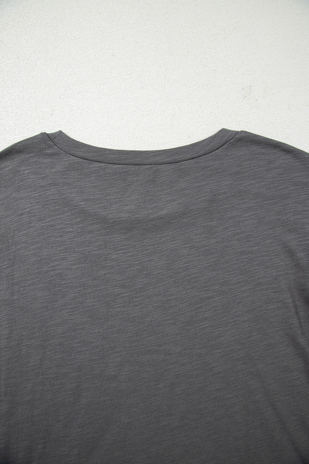 Dark Grey Layered Ruffle Short Sleeve Plus Size Top